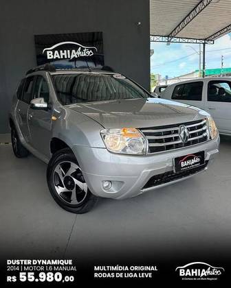 RENAULT DUSTER 1.6 DYNAMIQUE 4X2 16V FLEX 4P MANUAL